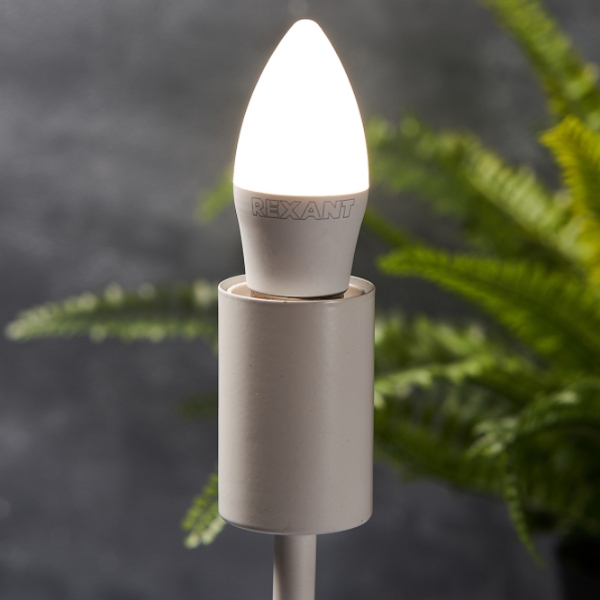 Bec LED Rexant C37 604-026 E27 | 9.5 W | White photo 5