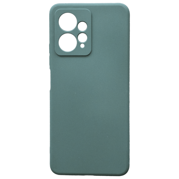 Husă pentru smartphone Xiaomi Redmi Note 12 4G (Liquid Silicon) Dark Green EVO, TPU, Back photo 1