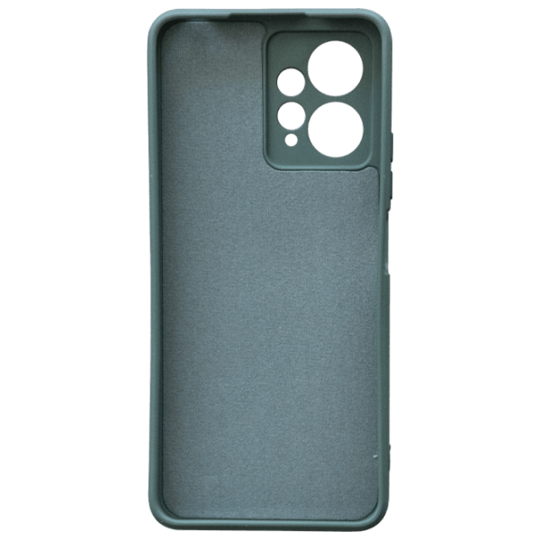 Husă pentru smartphone Xiaomi Redmi Note 12 4G (Liquid Silicon) Dark Green EVO, TPU, Back photo 2