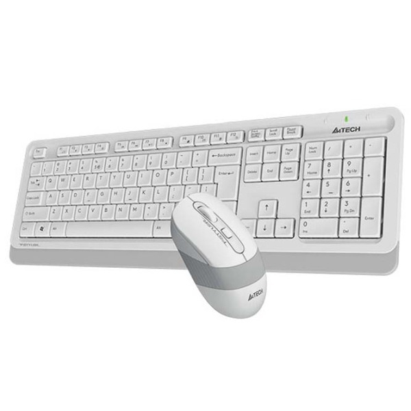 Tastatura & Mouse A4Tech FG1010 White Home and Office, Fără fir photo 4