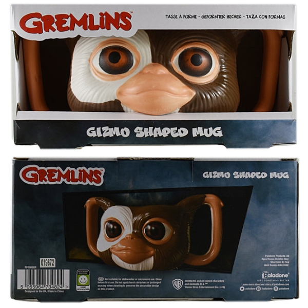 Cană Paladone Gremlins Gizmo Brown 550 ml photo 3