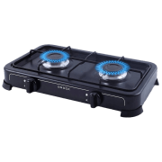 Brock GS2002BK Black Pe gaz, Oțel emailat
