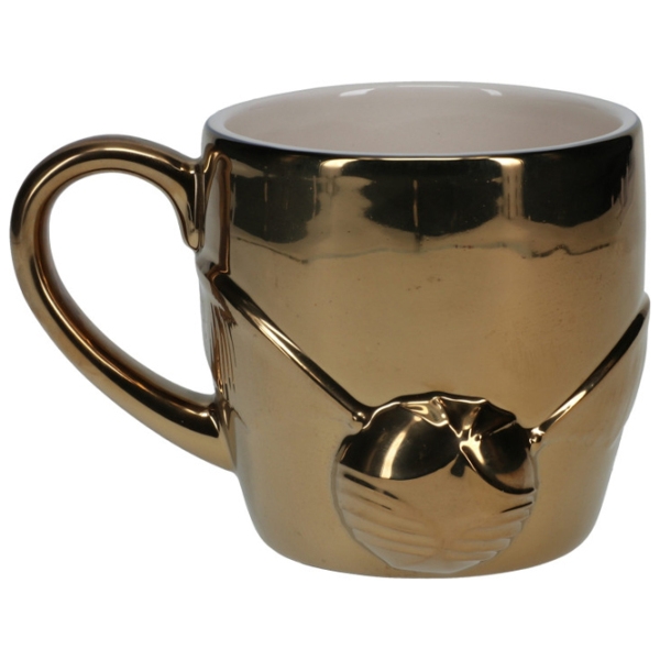 Cană Paladone Harry Potter Golden Snitch Gold 550 ml photo 2