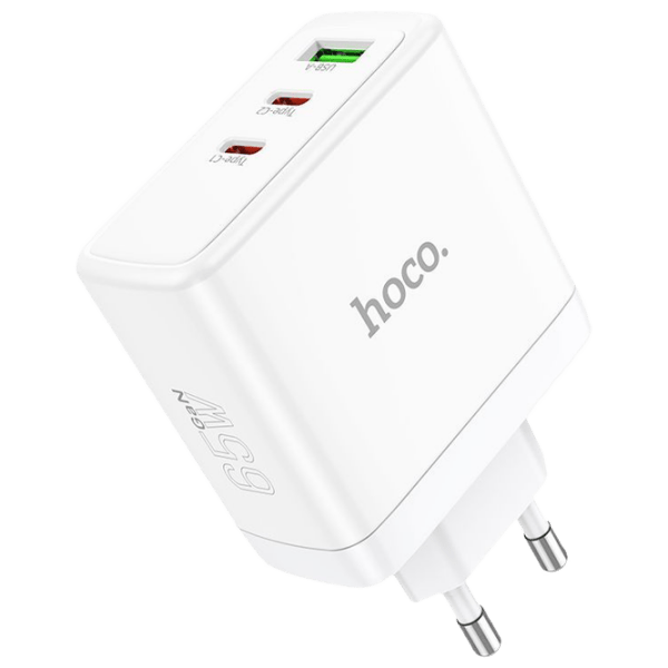 Încărcător de rețea Hoco N30 (65 W) White  / White photo 1