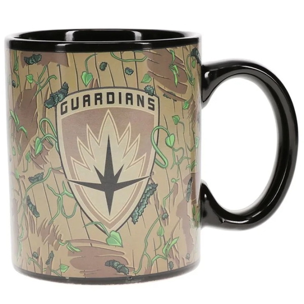 Cană Paladone Marvel Groot Brown 315 ml photo 3