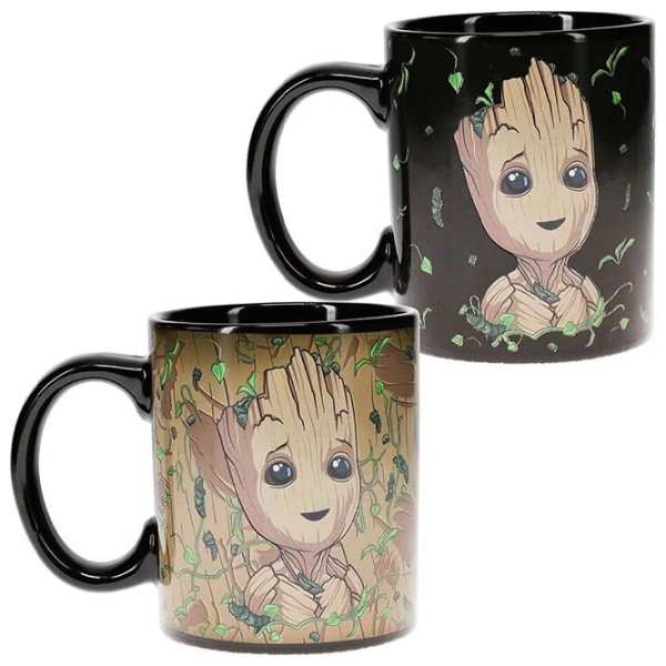 Cană Paladone Marvel Groot Brown 315 ml photo 5