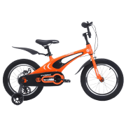 Bicicletă TyBike BK-1 Spoke 18" 14" Orange Black Aliaj de magneziu / Pentru copii
