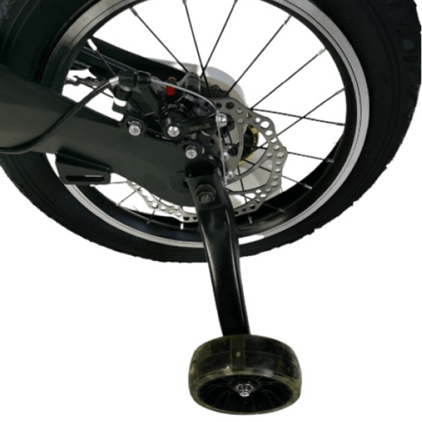 Bicicletă TyBike BK-1 Spoke 18" 14" Orange Black Aliaj de magneziu / Pentru copii photo 4