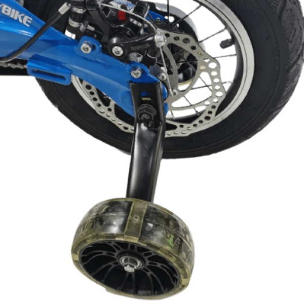 Bicicletă TyBike BK-1 Spoke 18" 14" Blue Black Aliaj de magneziu / Pentru copii photo 5
