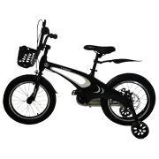 Bicicletă TyBike BK-1 Spoke 16" 14" Black White Aliaj de magneziu / Pentru copii