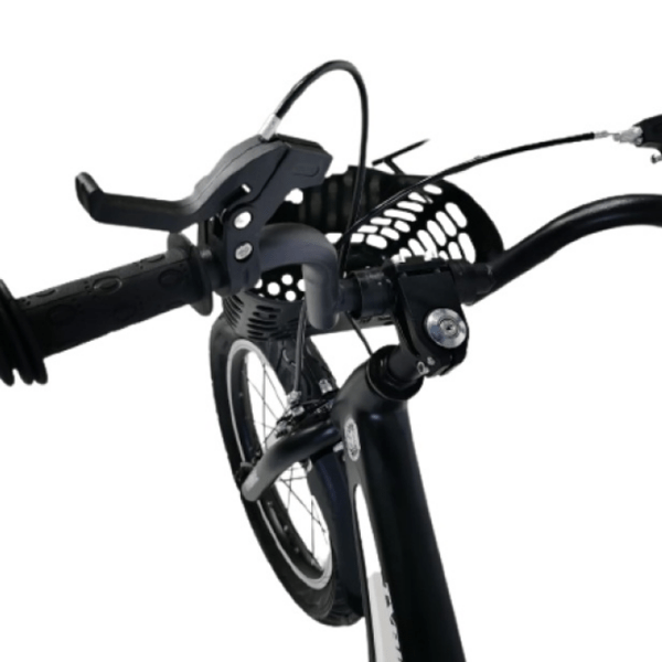 Bicicletă TyBike BK-1 Spoke 16" 14" Black White Aliaj de magneziu / Pentru copii photo 2