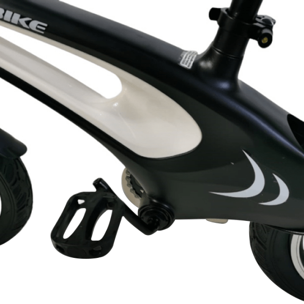 Bicicletă TyBike BK-1 Spoke 16" 14" Black White Aliaj de magneziu / Pentru copii photo 6