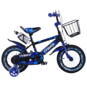 Bicicletă TyBike BK-3 12" Blue Black Aluminiu / Pentru copii
