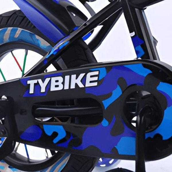 Bicicletă TyBike BK-3 12" Blue Black Aluminiu / Pentru copii photo 3