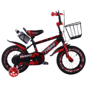 Bicicletă TyBike BK-3 12" Red Black Aluminiu / Pentru copii