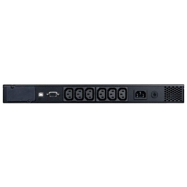 ИБП PowerCom SPR-700 (560/ 700) Черный  photo 2