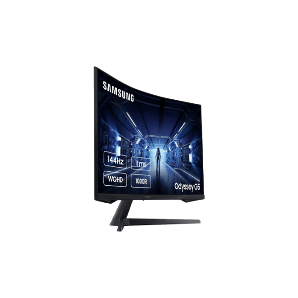 Monitor Samsung Odyssey G5 C27G55TQ Black 27" 2K VA QLED photo 2