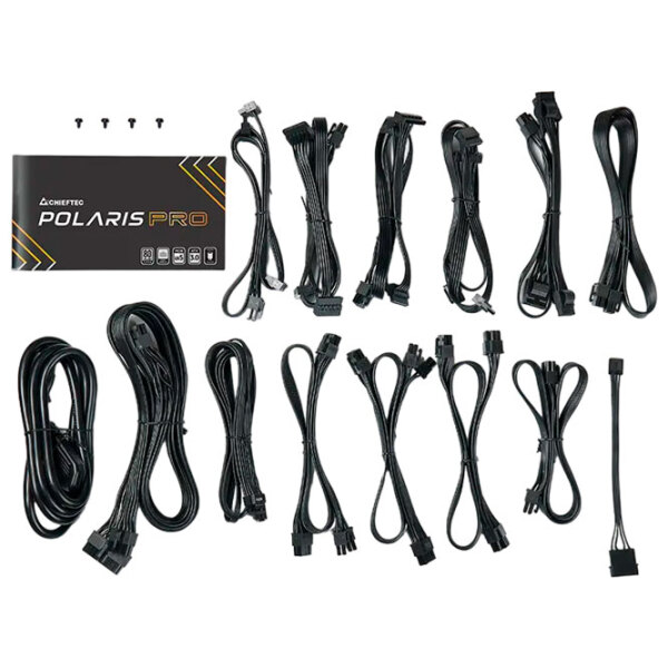 Sursă de alimentare Chieftec PPX-1300FC-A3 1300 W Black  photo 5