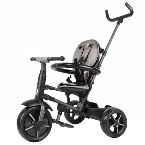 Triciclu Qplay Rito Star Gray Metal/ Pentru copii photo 2