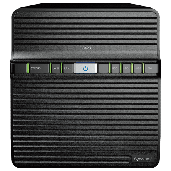 NAS Synology DS423 Черный  photo 1