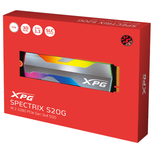 SSD ADATA XPG Spectrix S20 M.2 1 ТБ Скорость чтения: 2500 МБ/ с,
Скорость записи: 1800 МБ/ с photo 4
