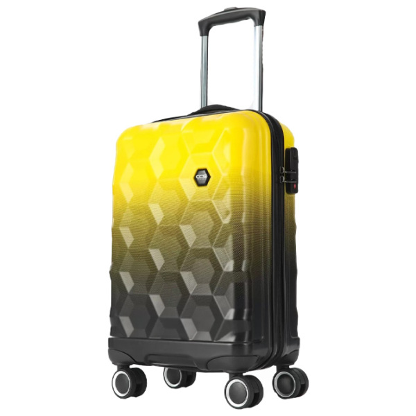 Valiză CCS 5226 Yellow Black 62l   photo 2