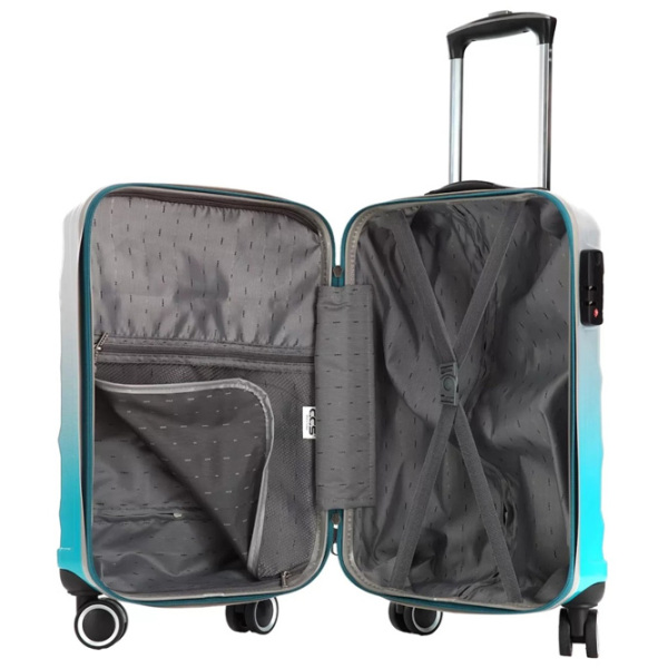 Valiză CCS 5226 Blue Black 62l   photo 5