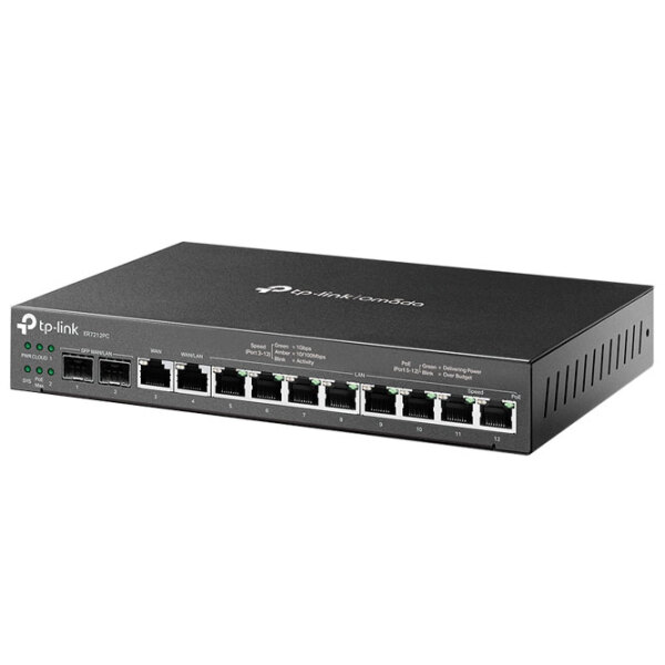 Switch TP-Link ER7212PC Black  photo 2