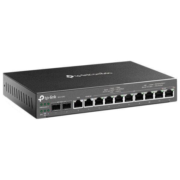 Switch TP-Link ER7212PC Black  photo 3