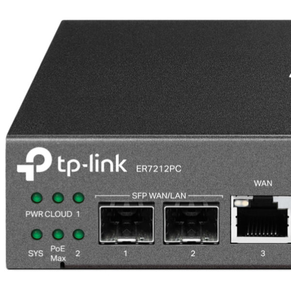 Switch TP-Link ER7212PC Black  photo 5
