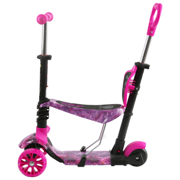 Детский трёхколёсный самокат Lorelli Draxter Plus (10390140021) Розовый 3 года, 20 кг, Пластиковые с силиконом photo 3