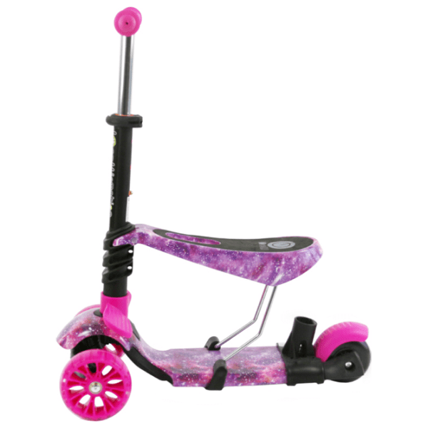 Детский трёхколёсный самокат Lorelli Draxter Plus (10390140021) Розовый 3 года, 20 кг, Пластиковые с силиконом photo 4