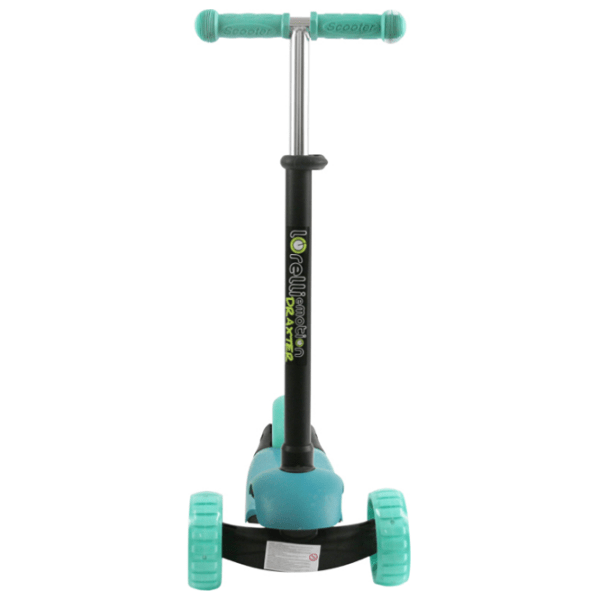 Trotinetă pentru copii cu trei roți Lorelli Draxter (10390130020) Mint 3 ani, 20 kg, Din plastic cu silicon photo 4
