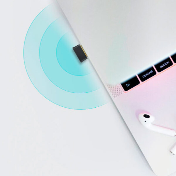 Сетевой адаптер TP-Link T2UB Nano Черный  photo 4