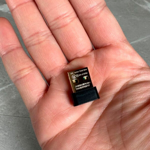 Сетевой адаптер TP-Link T2UB Nano Черный  photo 5