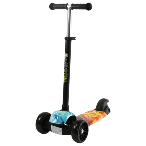 Детский трёхколёсный самокат Lorelli Draxter (10390130018) Черный 3 года, 20 кг, Пластиковые с силиконом photo 1