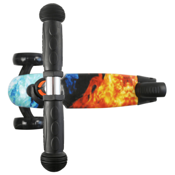 Детский трёхколёсный самокат Lorelli Draxter (10390130018) Черный 3 года, 20 кг, Пластиковые с силиконом photo 5