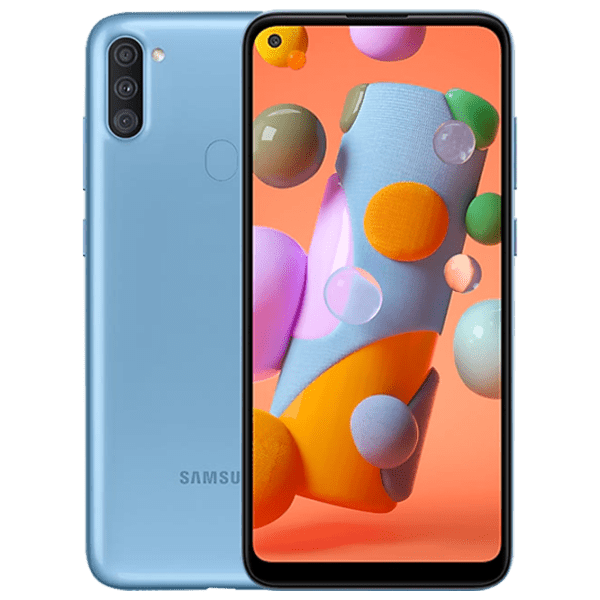 Samsung Galaxy A11 32 ГБ Синий 6.4" | 13 Мп | 2 ГБ | Dual SIM photo 1