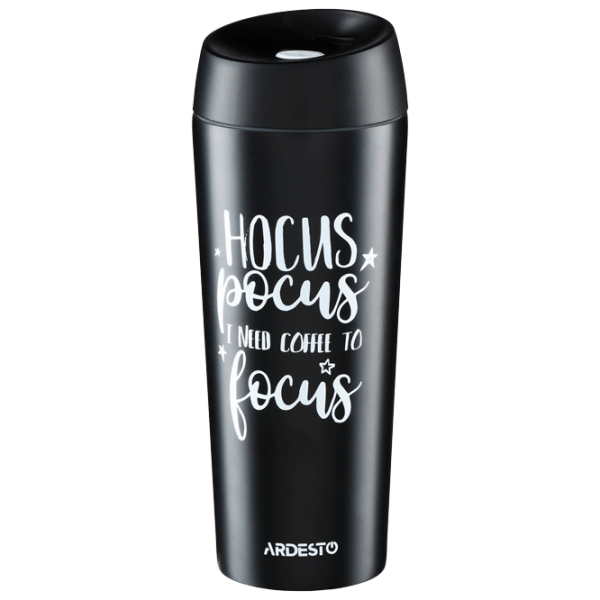Cană termo Ardesto Coffee Time AR2645DMB Black 450 ml photo 1