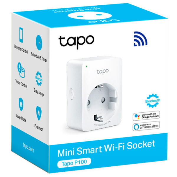 Smart priza TP-Link Tapo P100 White  photo 4