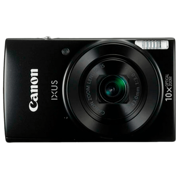 Cameră foto Canon IXUS 180 + Kit Black CCD, 20 MP, F 3.0 - F 6.9 photo 1