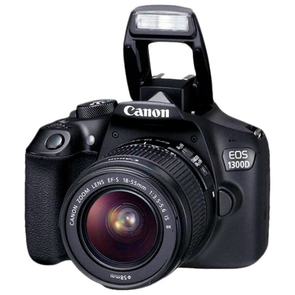 Cameră foto Canon EOS 1300D + EF-S18-55 DC III Kit Black CMOS, 18 MP, f/ 3.5 - f/ 5.6 photo 2