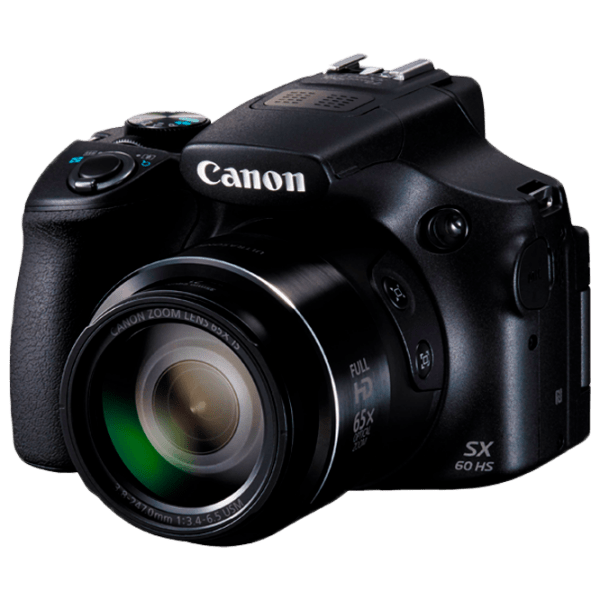 Cameră foto Canon PS SX60 HS + Black CMOS, 16 MP, F 3.4 - F 6.5 photo 1