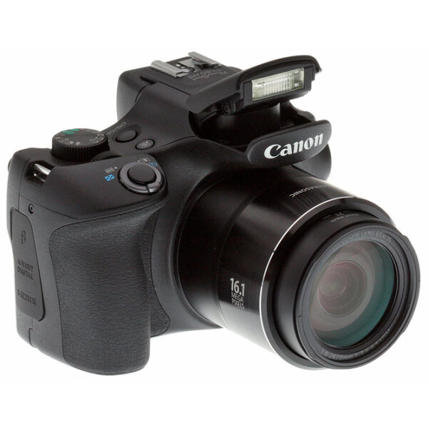 Cameră foto Canon PS SX60 HS + Black CMOS, 16 MP, F 3.4 - F 6.5 photo 3