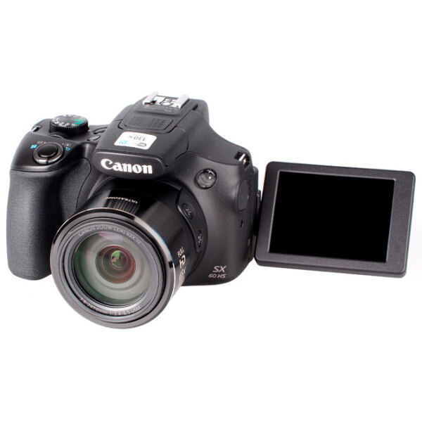 Cameră foto Canon PS SX60 HS + Black CMOS, 16 MP, F 3.4 - F 6.5 photo 4