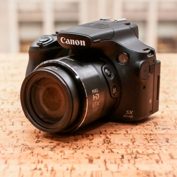 Cameră foto Canon PS SX60 HS + Black CMOS, 16 MP, F 3.4 - F 6.5 photo 6