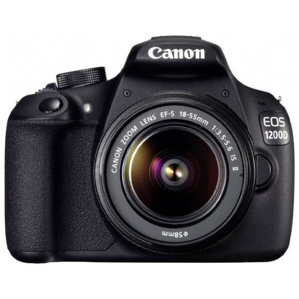 Cameră foto Canon EOS 1200D + EF-S18-55 IS II Kit Black CMOS, 18 MP, f/ 3.5 - f/ 5.6 photo 2