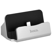 Suport pentru telefon Hoco CPH18 USB Charging Dock Silver 