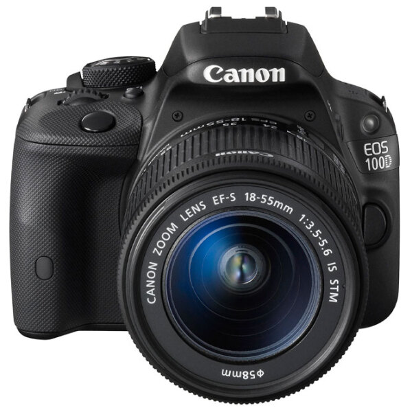 Cameră foto Canon EOS 100D + EF-S18-55 IS STM Kit Black CMOS, 18 MP, f/ 3.5 - f/ 5.6 photo 2