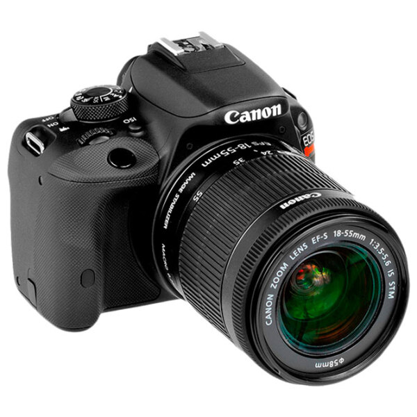 Cameră foto Canon EOS 100D + EF-S18-55 IS STM Kit Black CMOS, 18 MP, f/ 3.5 - f/ 5.6 photo 3